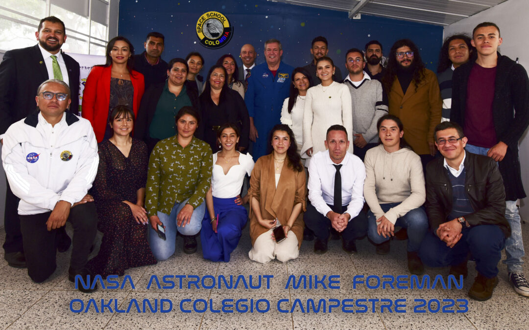 Astronauta NASA visita Oakland Colegio Campestre